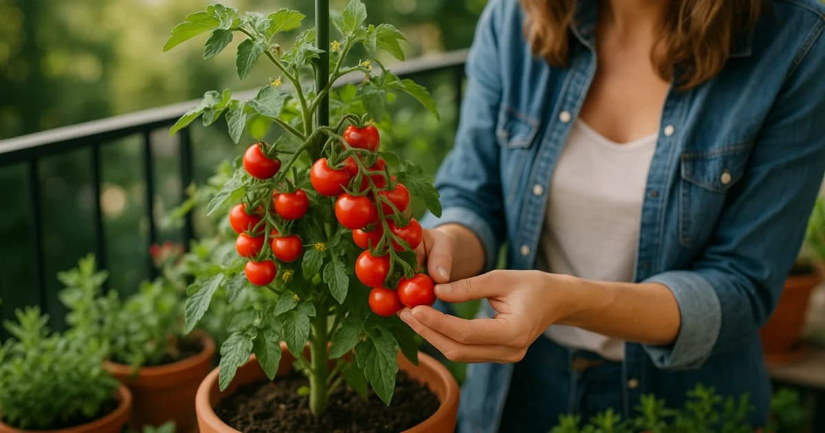 Cultiver des tomates cerises sur son balcon