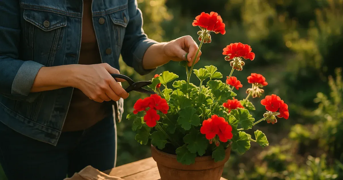 Géranium : entretien facile et floraison continue