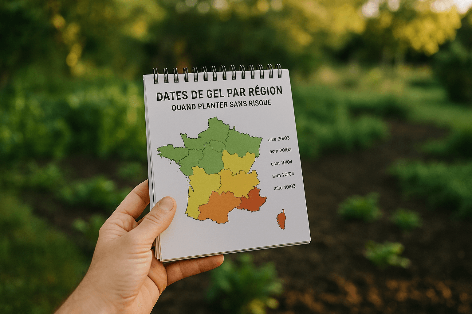 Dates de gel par région : quand planter sans risque