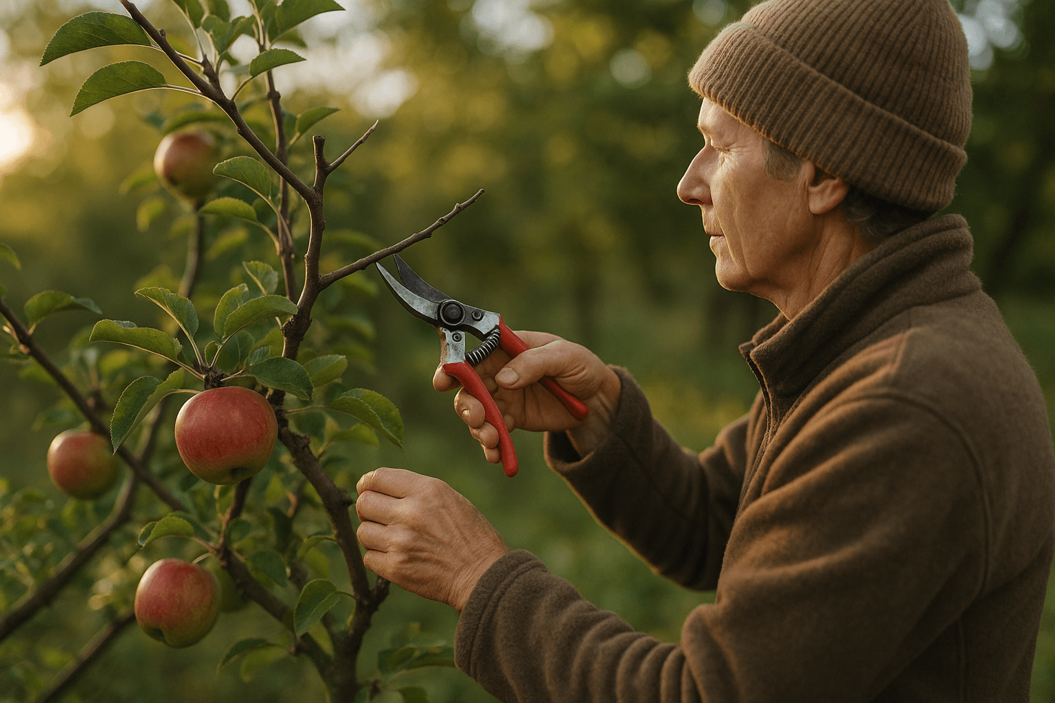Taille du pommier : la méthode simple pour plus de fruits