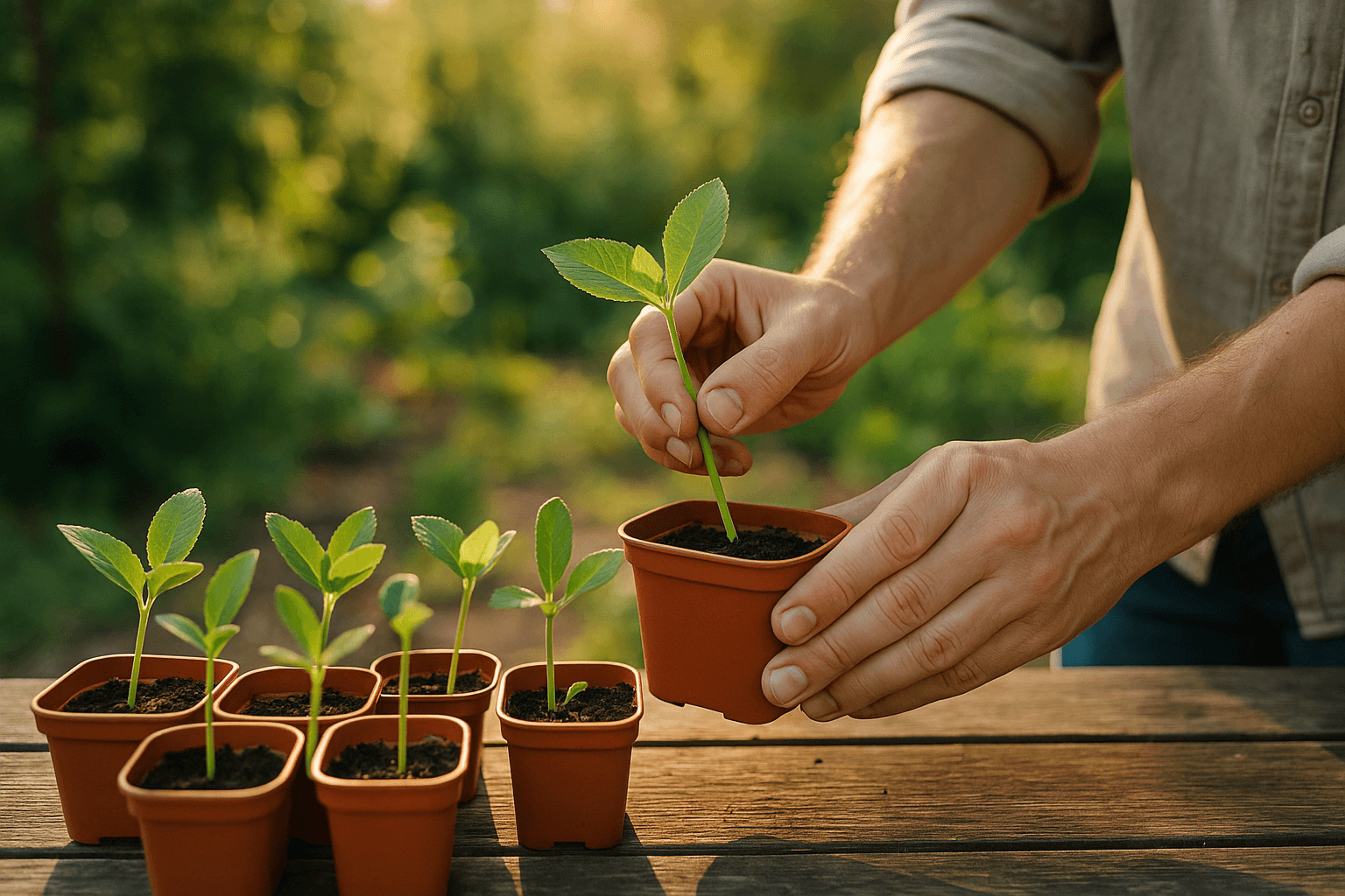 Boutures d'été faciles : 7 plantes qui reprennent sûr