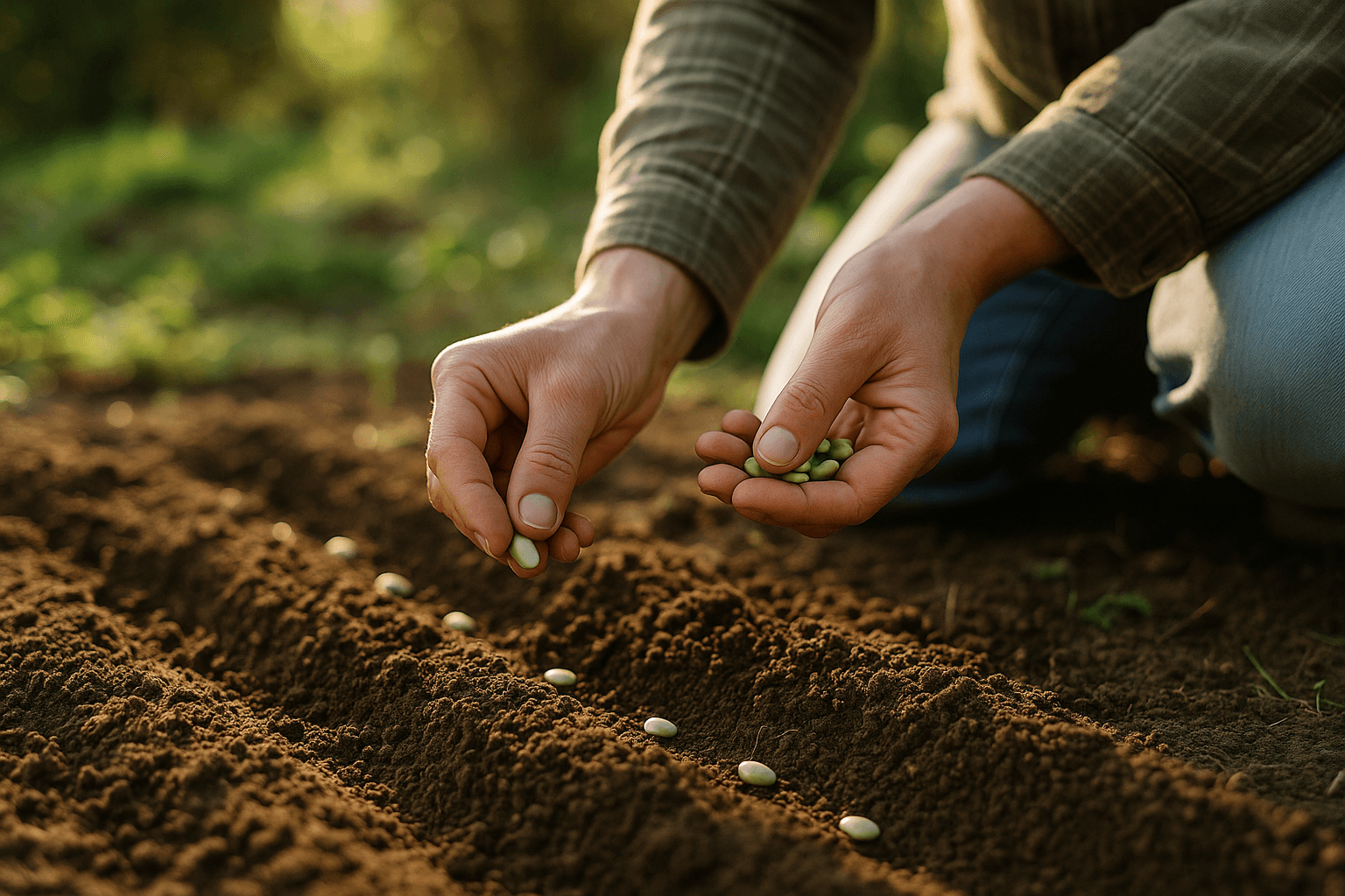 Semer des haricots verts au printemps : guide facile