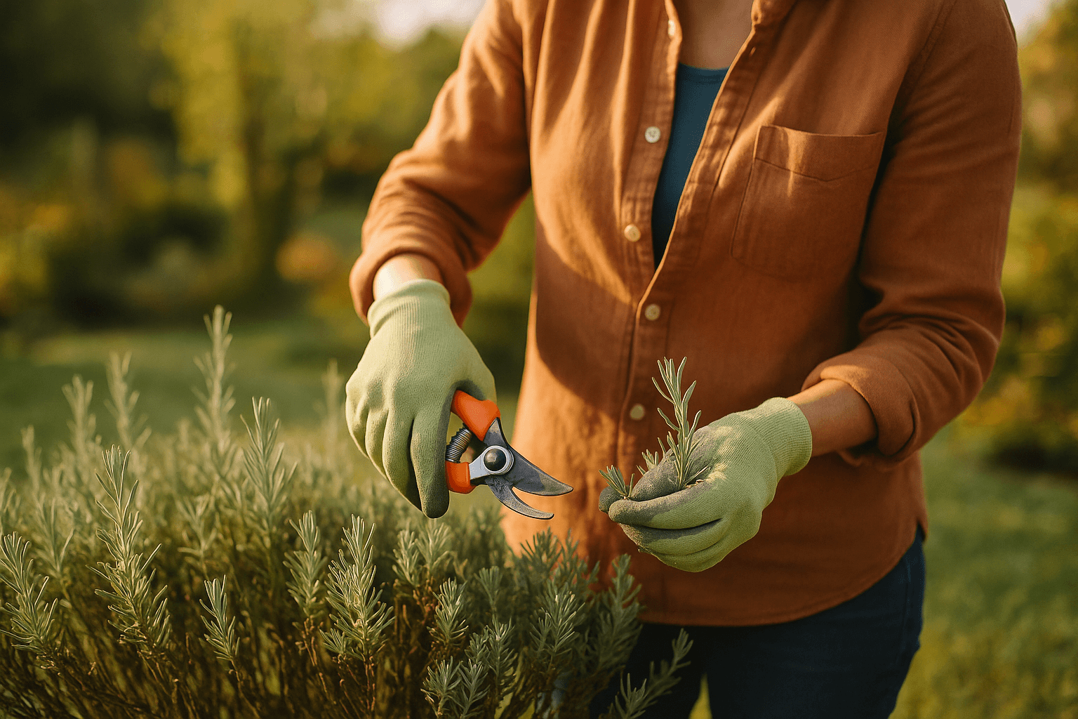 Tailler la lavande au printemps sans la dégarnir