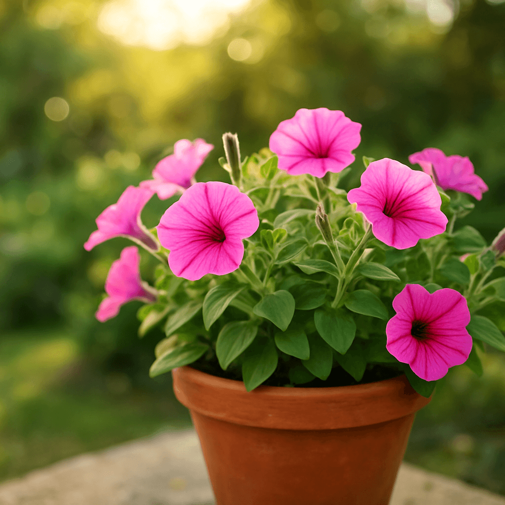 Pétunia en pot : 8 gestes pour relancer la floraison