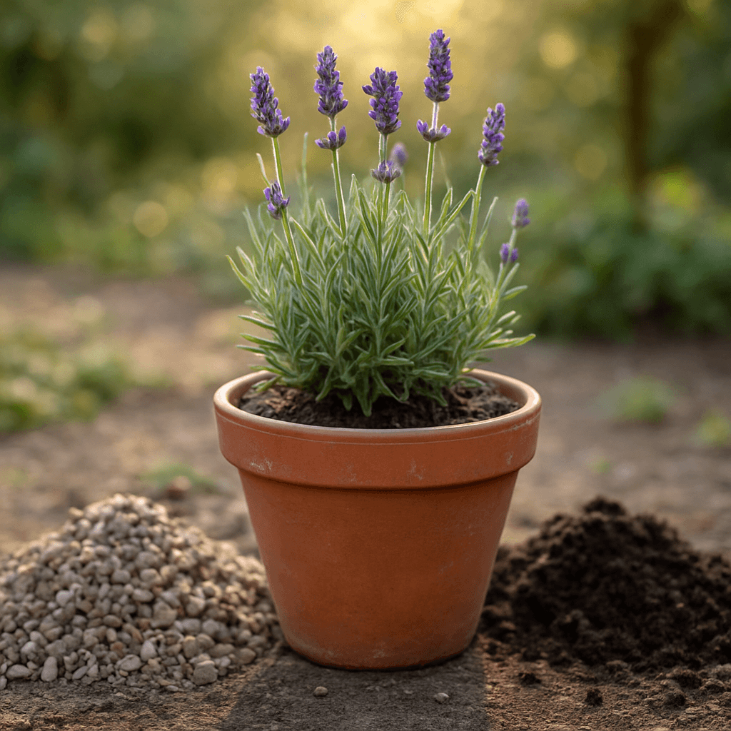 Lavande en pot : substrat, drainage et arrosage idéal