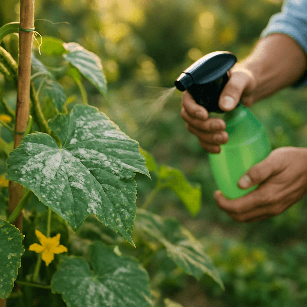Stopper l'oïdium au jardin en 48 h sans soufre