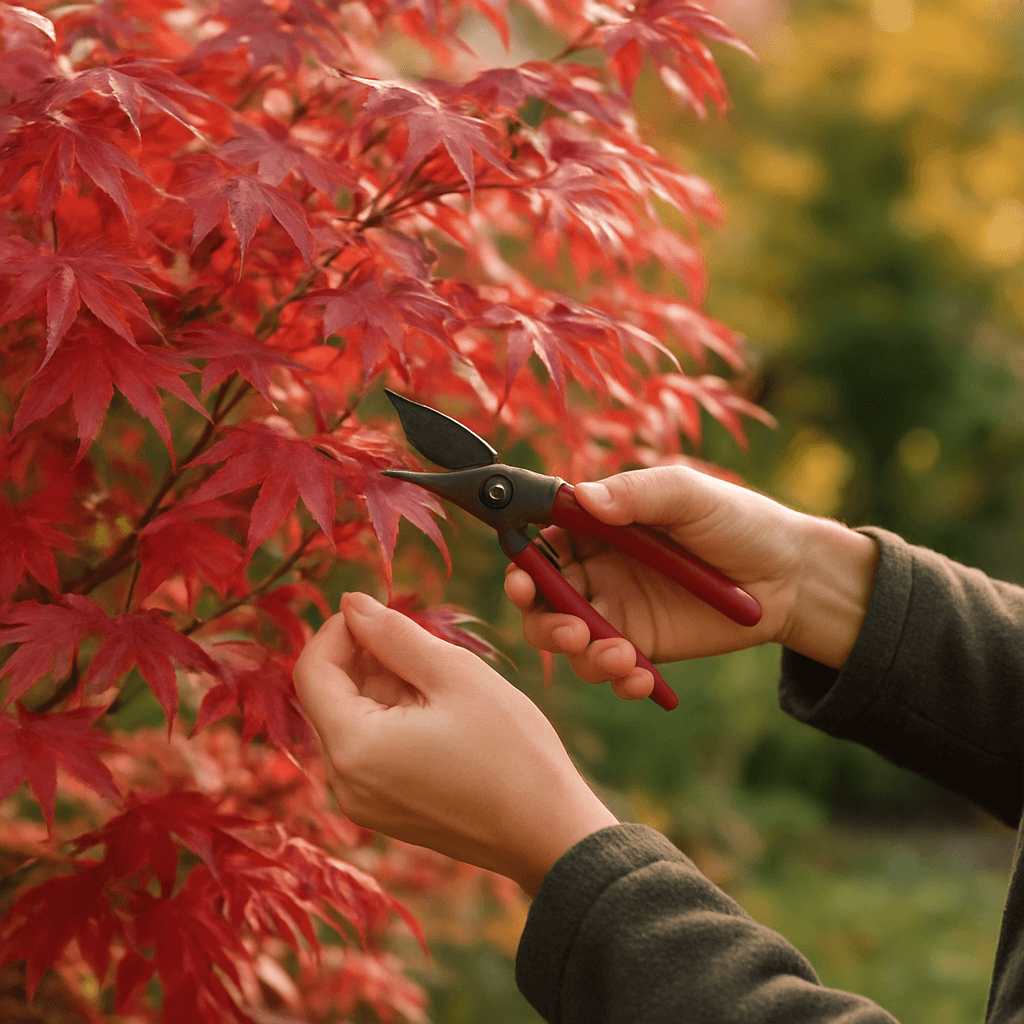 Taille de l'érable du Japon : quand et comment couper