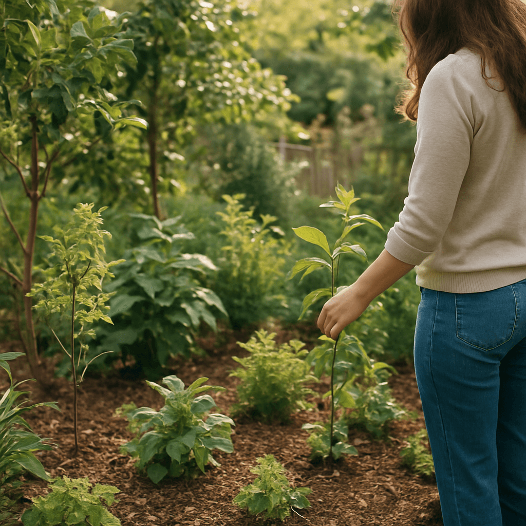 Jardin-forêt : créer une mini-forêt comestible chez soi