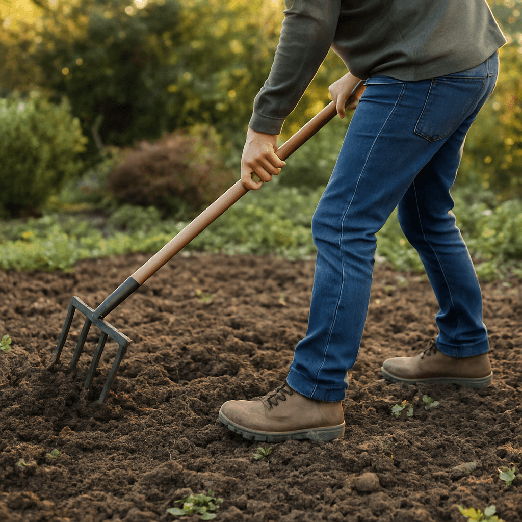 Terre trop compacte : l'aérer sans bêcher en 1 heure