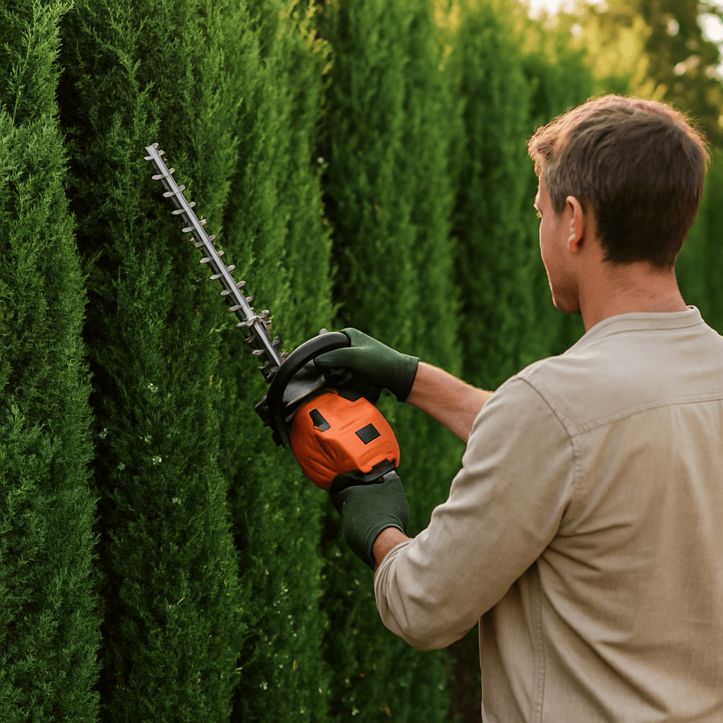 Haie de cyprès dense : 3 tailles par an, mode d'emploi