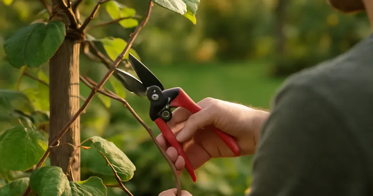 Taille du kiwi (actinidia) : quand et comment pour fructifier