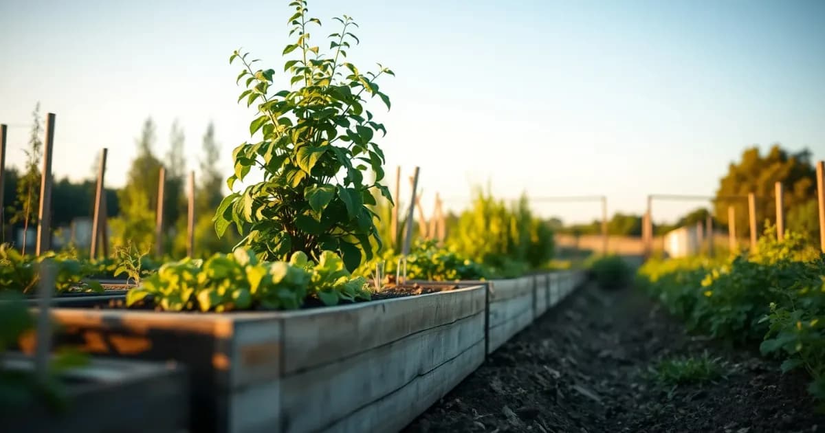 Carré potager surélevé : la bonne hauteur pour ton dos