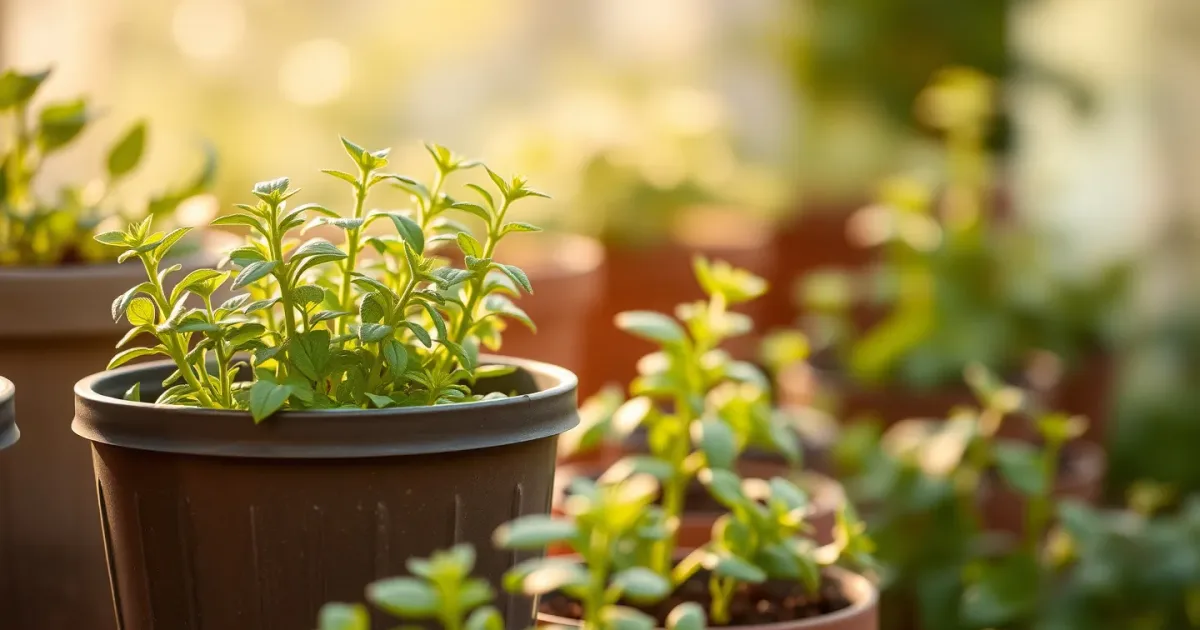 Menthe en pot : 7 astuces pour la garder sous contrôle