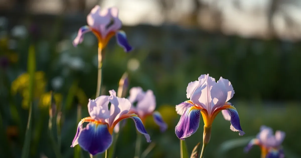 Feuilles d'iris en éventail qui jaunissent : que faire ?