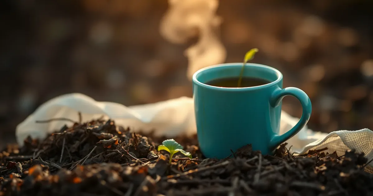 Thé de compost : ma recette simple + dosage sans risque