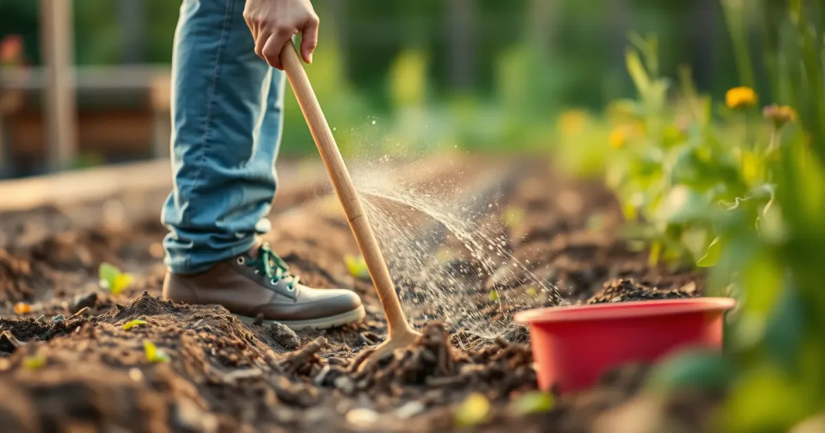 Arroser au pied : le geste simple qui change tout
