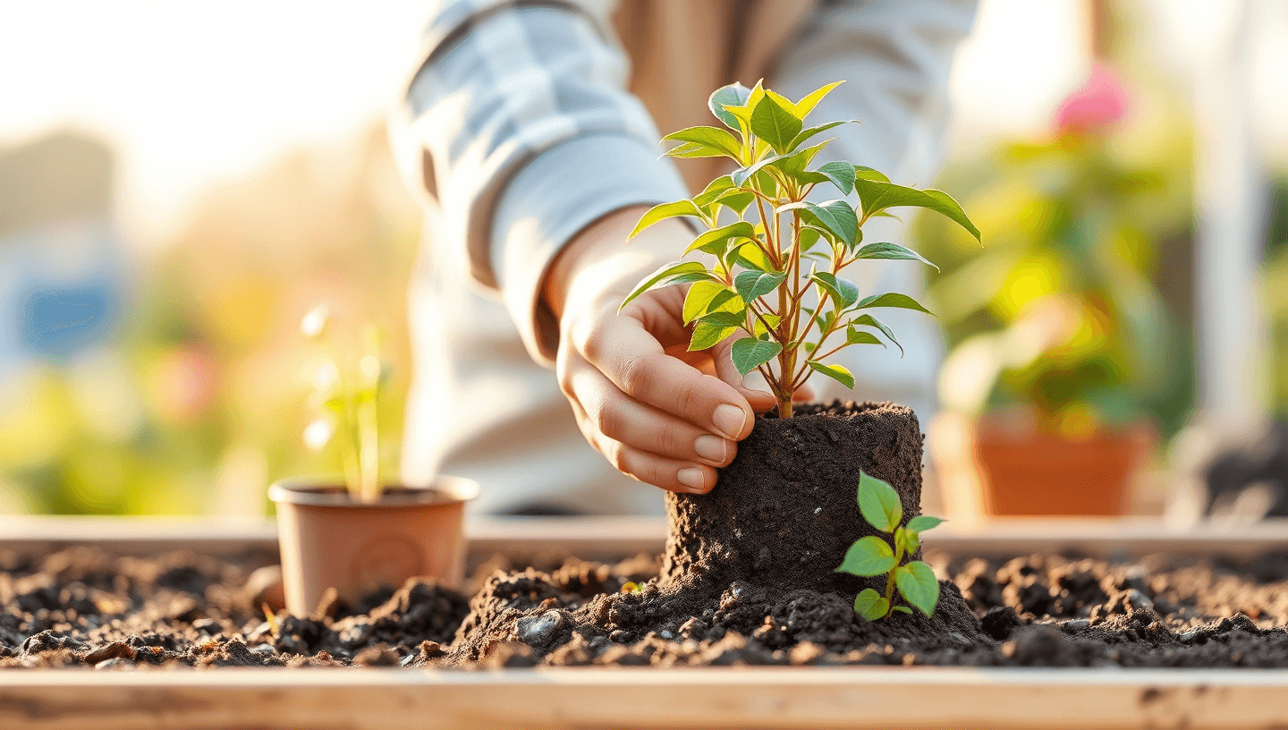 Rempoter une plante racinaire sans choc : 6 gestes clés