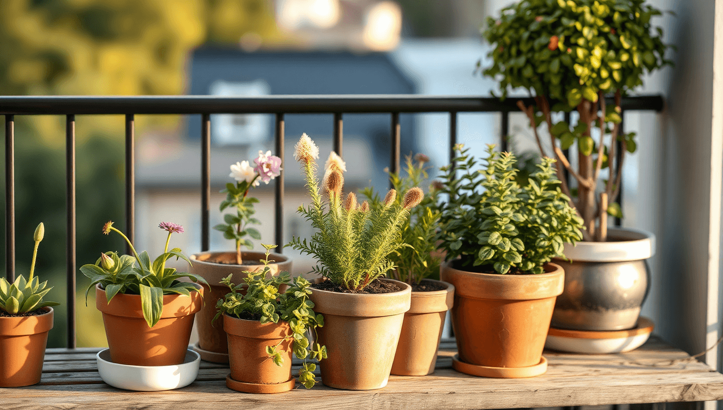 Plantes en pot résistantes au vent : 10 idées pour balcon