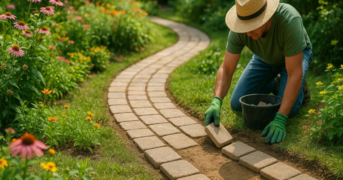 Allée de jardin : matériaux, étapes et astuces faciles