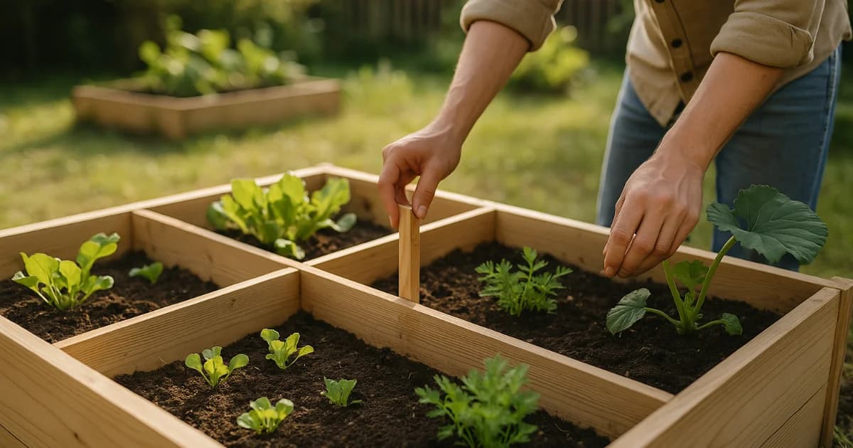 Potager en carré : guide débutant pour bien démarrer
