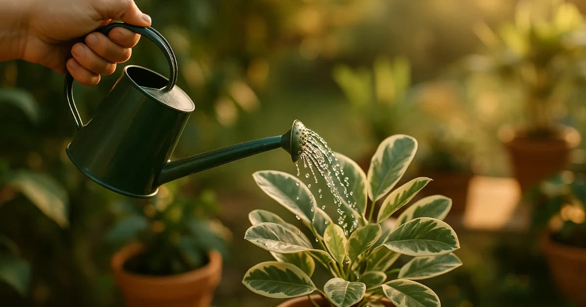Arroser plantes d'intérieur sans les tuer : méthode simple