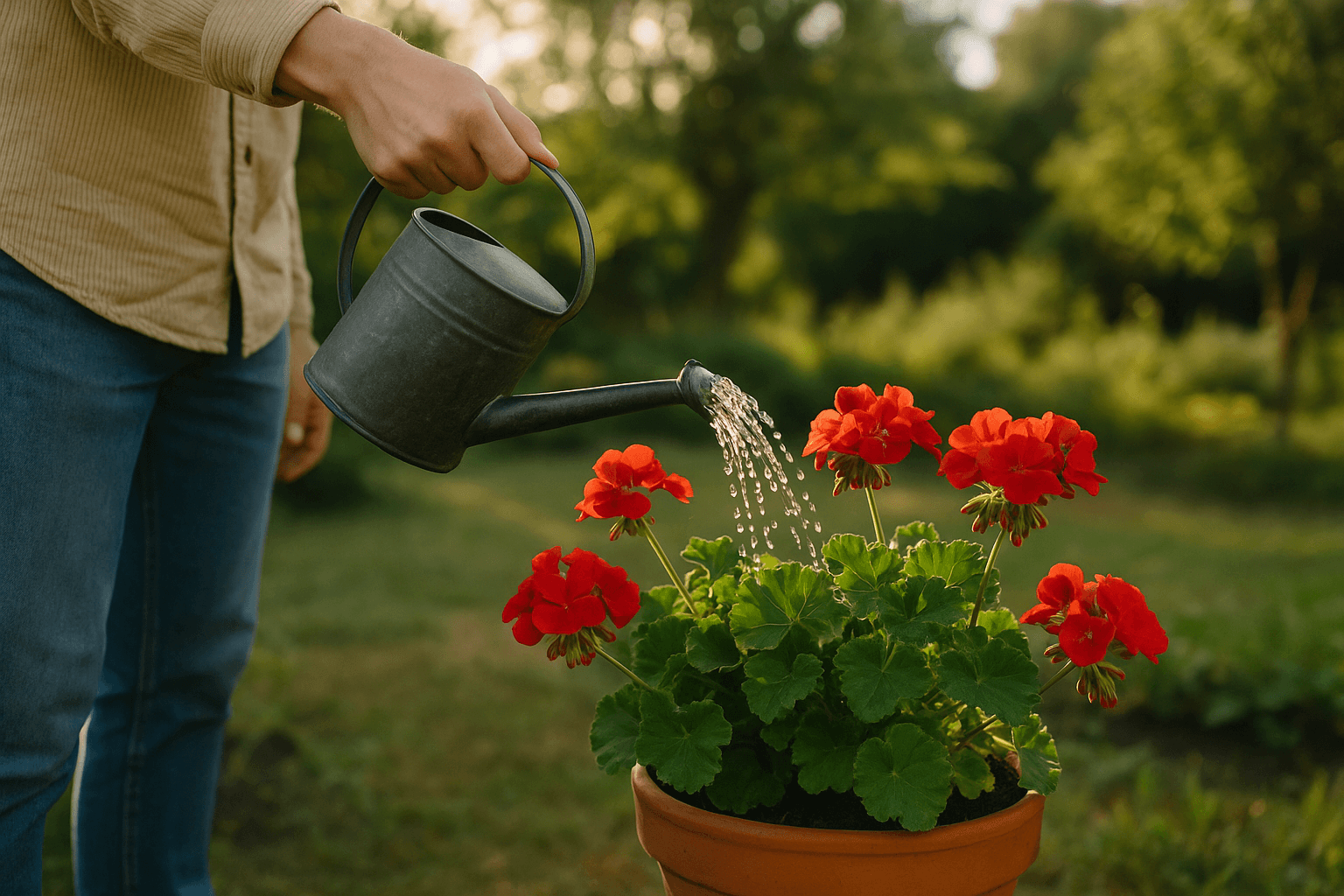 Arrosage du géranium en pot : 6 signes à surveiller