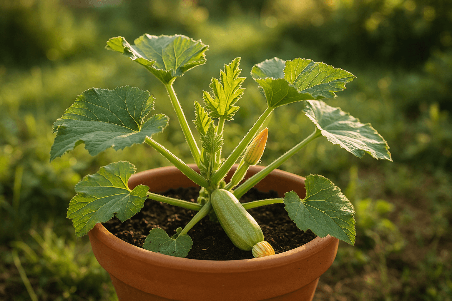 Courgettes en pot : 8 astuces anti-oïdium efficaces