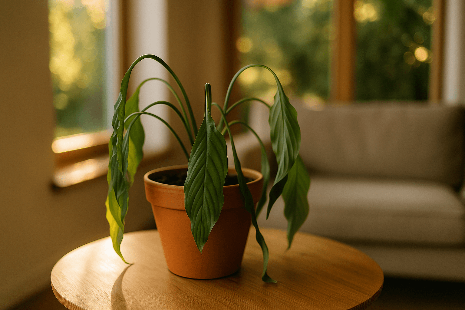 Plante d'intérieur qui s'affaisse : 9 causes + solutions