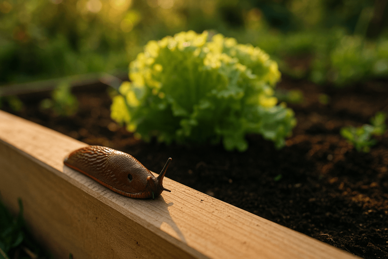 Limaces au potager : 9 barrières naturelles sans poison