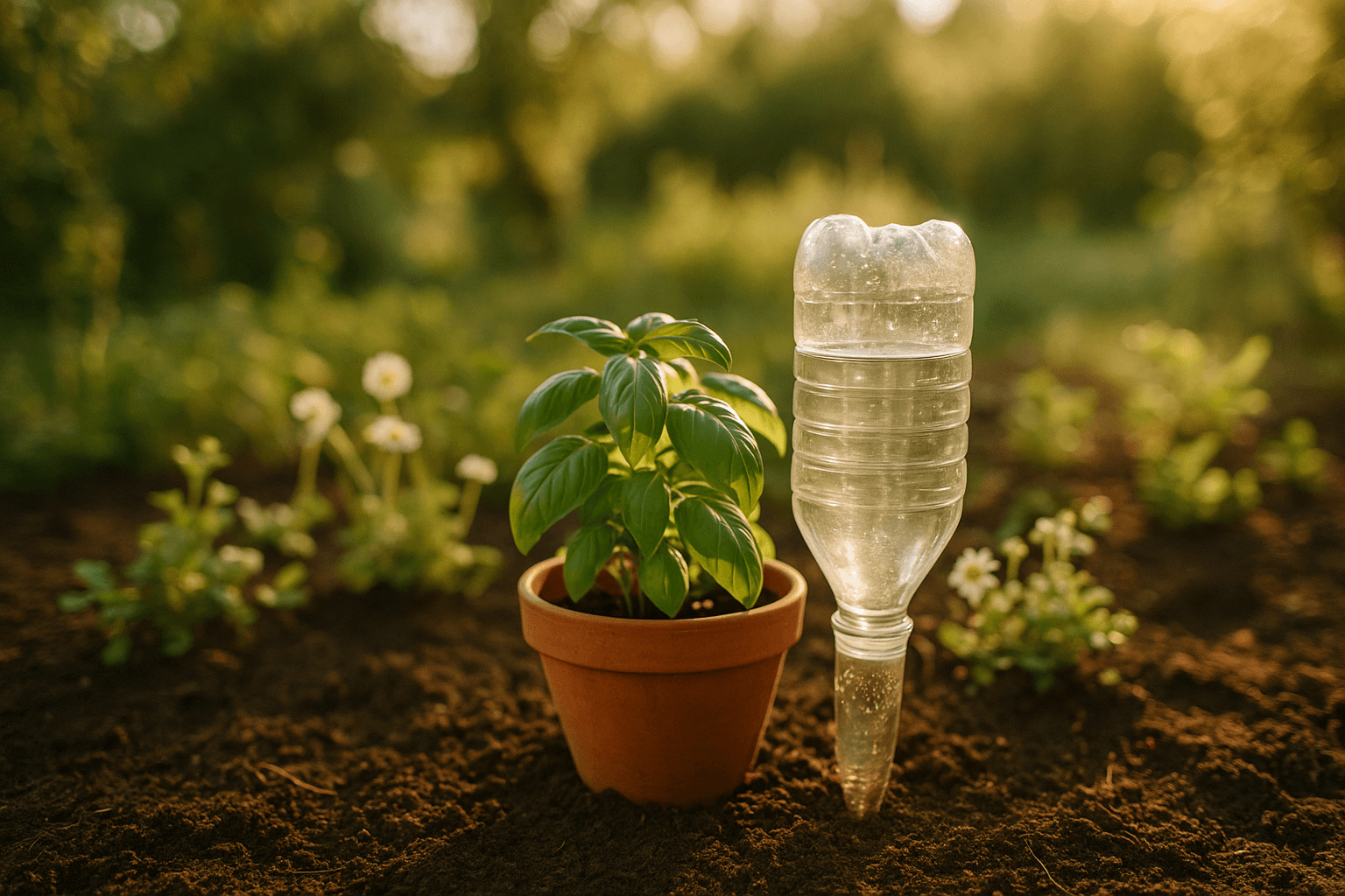 Arrosage en vacances : 7 solutions sans goutte-à-goutte