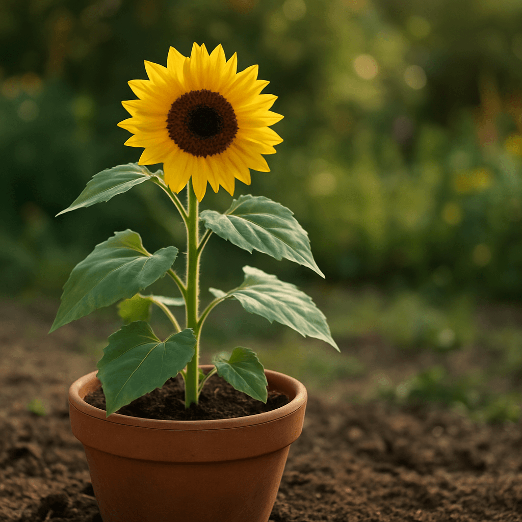 Tournesol en pot : tiges solides, zéro casse, mode d'emploi