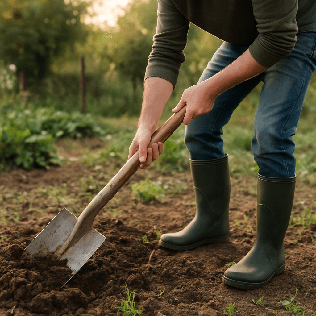 Bêcher sans se faire mal au dos : la méthode en 10 min