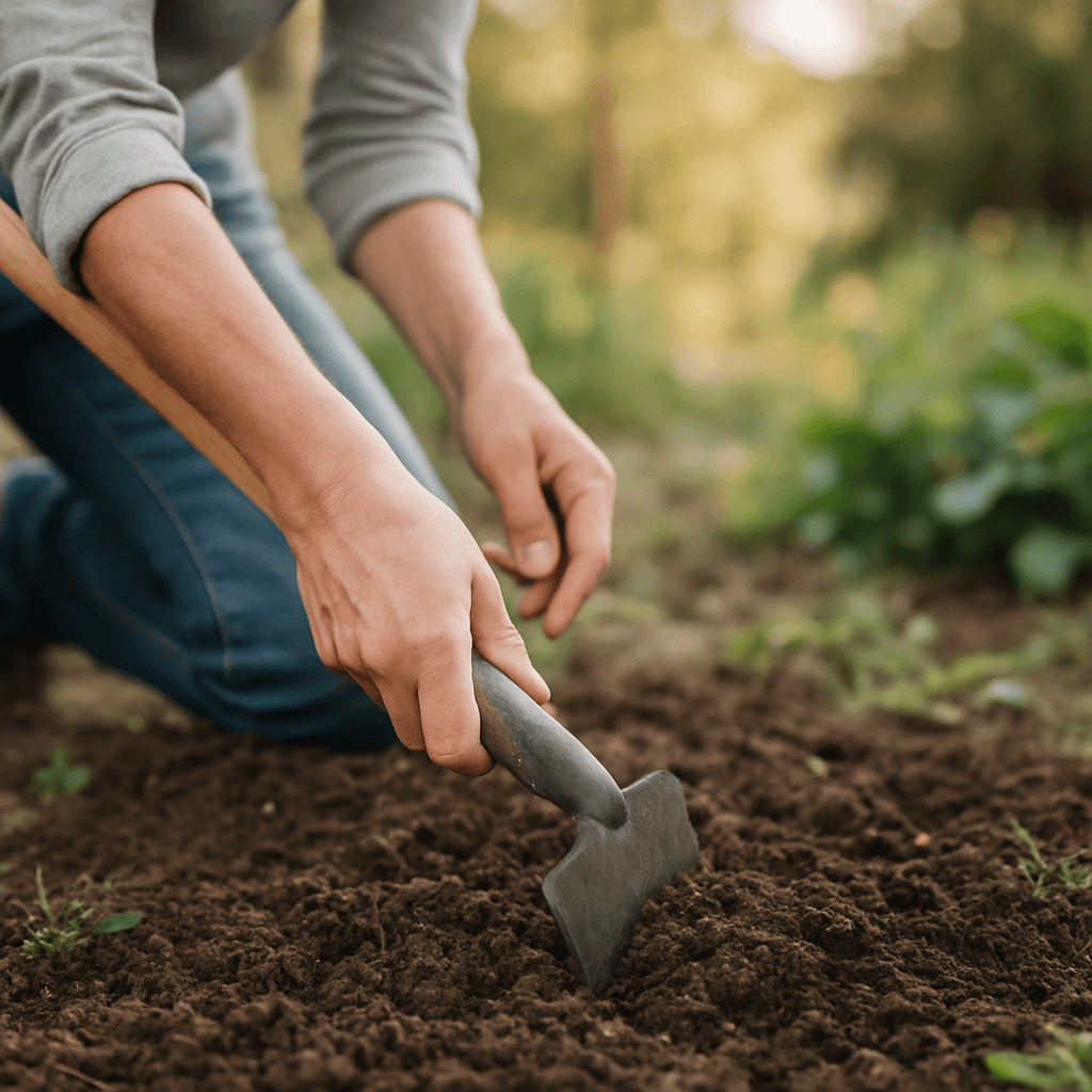 Biner au bon moment : test du sol pour désherber vite