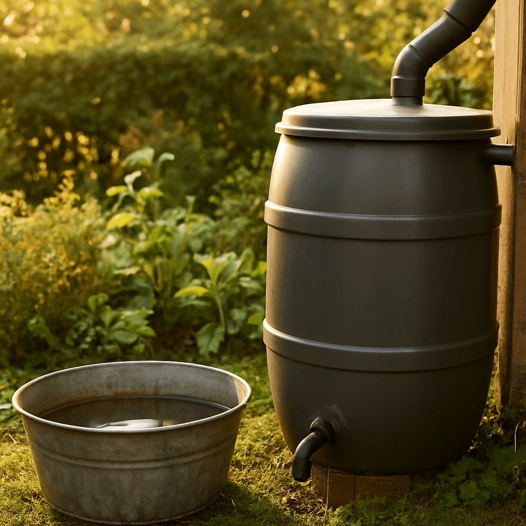 Récupérer l'eau de pluie : règles, cuves et amendes