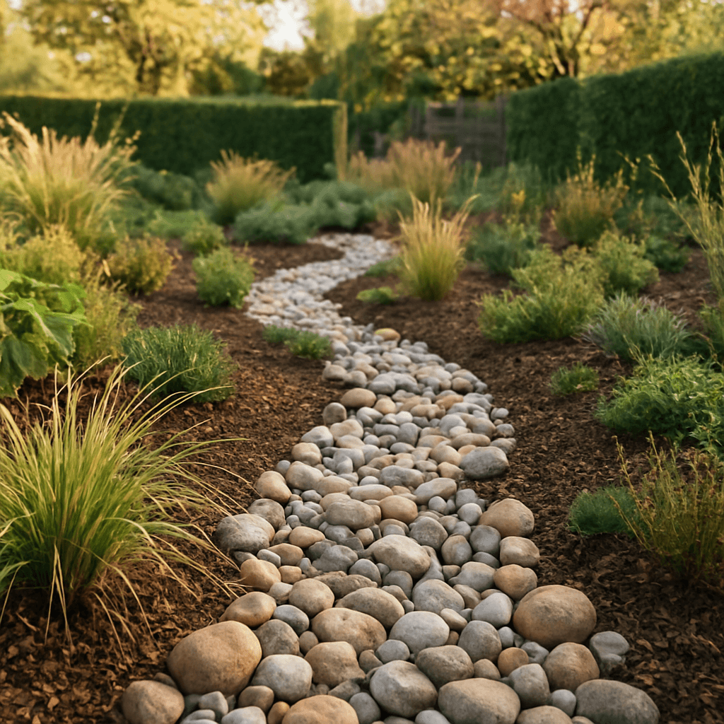 Jardin de pluie : capter l'eau et éviter les flaques